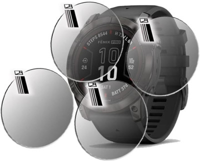 DB Tempered Glass Guard for GARMIN FENIX 7 PRO SMART WATCH TEMPERED GLASS( PACK OF 4)(Pack of 4)
