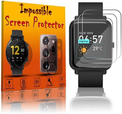 FCS Edge To Edge Screen Guard for Amazfit Bip S(Pack of 3)