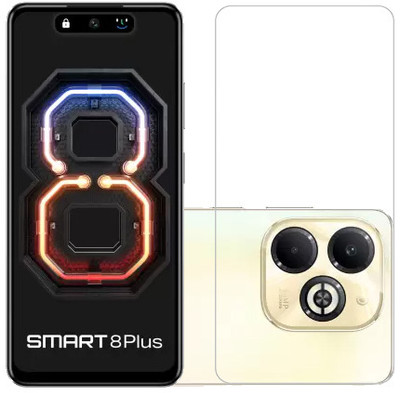 KMPERED Tempered Glass Guard for Infinix Smart 8 Plus, INFINIX SMART 8 PLUS(Pack of 1)