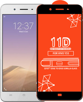 Qyist Tempered Glass Guard for VIVO Y55(Pack of 1)