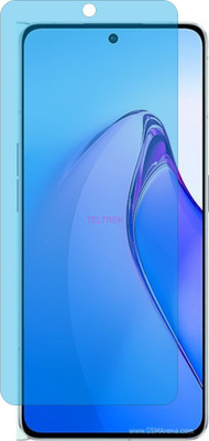TELTREK Tempered Glass Guard for OPPO RENO 8 PRO 5G CPH2357 (UV AntiBlue Light Protection)(Pack of 1)