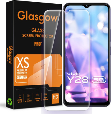 Glasgow Tempered Glass Guard for Vivo Y28 5G, Vivo Y28s, Vivo Y28e(Pack of 1)