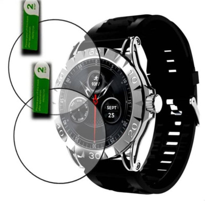 KHWABEEDA Tempered Glass Guard for BOAT ENIGMA ORION LUXURY 3.5 SMART WATCH TEMPERED GLASS (PACK OF 2)(Pack of 2)