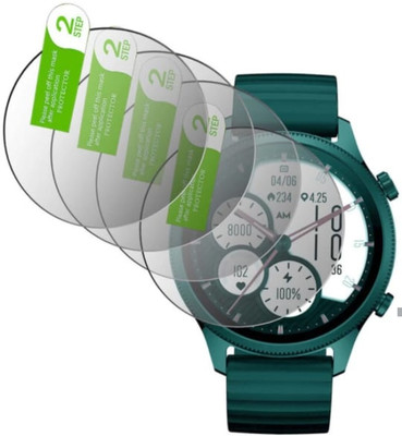 KHWABEEDA Tempered Glass Guard for NOISEFIT EVOLVE 4 SMART WATCH TEMPERED GLASS (PACK OF 4)(Pack of 4)
