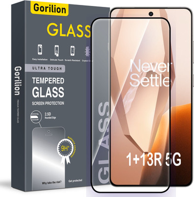 Gorilion Tempered Glass Guard for OnePlus 13R 5G(Pack of 1)