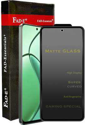 FAD-E Tempered Glass Guard for realme 12 5G, realme 12X 5G, Vivo T3X 5G, iQOO Z9X 5G(Pack of 1)
