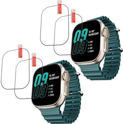 MUTAALI Tempered Glass Guard for boAt Wave Elevate Smartwatch(Pack of 4)