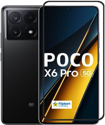 Flipkart SmartBuy Tempered Glass Guard for POCO X6 Pro 5G(Pack of 1)