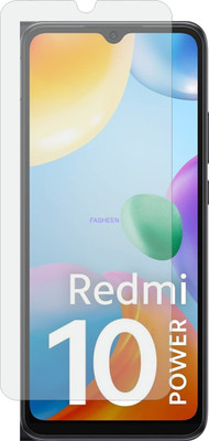 Fasheen Tempered Glass Guard for MI 10 POWER Flexible Matte(Pack of 1)