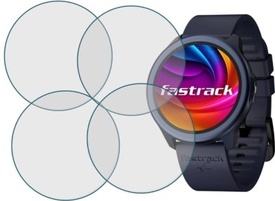 KHWABEEDA Tempered Glass Guard for FASTRACK REVOLTT FR1 1.39 SMART WATCH (PACK OF 4)(Pack of 4)