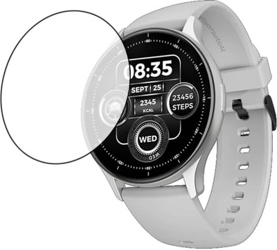 KHWABEEDA Tempered Glass Guard for BOAT LUNAR PEAK( R) SMART WATCH(Pack of 1)