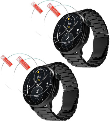 MUTAALI Tempered Glass Guard for boAt Lunar tigon Smartwatch(Pack of 4)