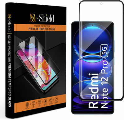 MS-Shield Tempered Glass Guard for Redmi Note 12 Pro 5G(Pack of 1)