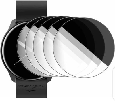 DOWRVIN Tempered Glass Guard for FASTRACK INVOKE PRO SMART WATCH TEMPERED GLASS ( PACK OF 5)(Pack of 5)