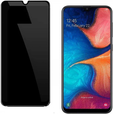 VOSKI Tempered Glass Guard for Samsung Galaxy A22 4G Anti-Spy Privacy Tempered Glass Screen Protector(Pack of 1)
