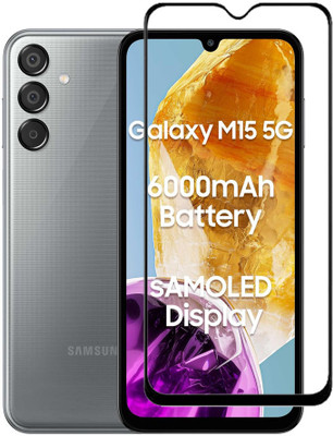 Hyper Tempered Glass Guard for Samsung Galaxy M15 5G, Samsung M15 5G(Pack of 1)