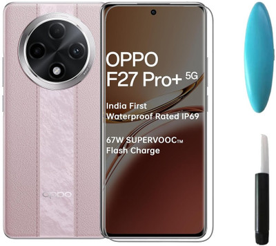 BRENZZ Tempered Glass Guard for OPPO F27 Pro+, OPPO F27 Pro Plus(Pack of 1)
