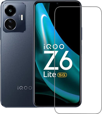 AKSHUD Tempered Glass Guard for iQOO Z6 Lite 5G(Pack of 1)