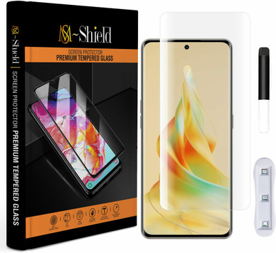 MS-Shield Edge To Edge Tempered Glass for OPPO Reno8 T 5G(Pack of 1)