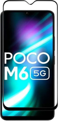 BRENZZ Tempered Glass Guard for POCO M6 5G(Pack of 1)