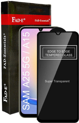 FAD-E Tempered Glass Guard for Samsung Galaxy A25 5G(Pack of 1)
