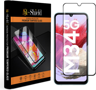 MS-Shield Tempered Glass Guard for Samsung Galaxy M34 5G(Pack of 1)