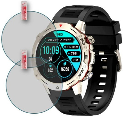 DB Tempered Glass Guard for Fire-Boltt Granade 1.39 Smartwatch(Pack of 2)
