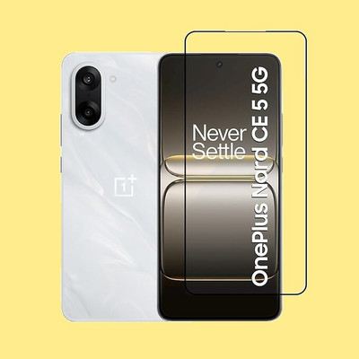 GORILLA FIVE Tempered Glass Guard for OnePlus Nord CE 5 5G, OnePlus Nord CE5(Pack of 1)
