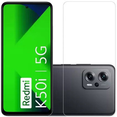 VIGHNAD Tempered Glass Guard for Redmi K50i, Redmi K50i 5G(Pack of 1)