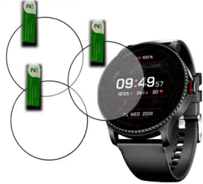 SSE Tempered Glass Guard for BOAT LUNAR DISCOVERY 3.5 SMART WATCH TEMPERED GLASS (PACK OF 3)(Pack of 3)