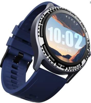 DOWRVIN Tempered Glass Guard for Boult striker 1.3 hd Bluetooth calling complete Health Trecker smart watch(Pack of 1)