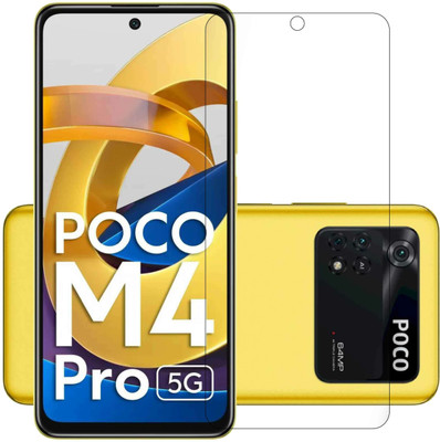 AGRSHI Tempered Glass Guard for Poco M4 Pro 5G, Poco X4 Pro 5G, Poco F4 5G(Pack of 1)
