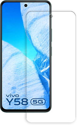 MUTAALI Tempered Glass Guard for vivo Y58 5G FRONT SCREEN PROTECTOR(Pack of 1)