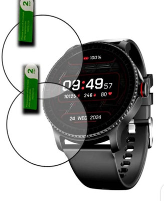 DB Tempered Glass Guard for BOAT LUNAR DISCOVERY 3.5 SMART WATCH TEMPERED GLASS (PACK OF 2)(Pack of 2)