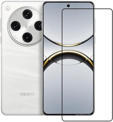 ASVALBUY Edge To Edge Tempered Glass for OPPO-Find-X8-pro-5G(Pack of 1)