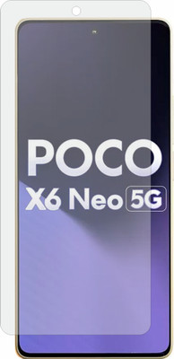 Mobling Tempered Glass Guard for Xiaomi Poco X6 Neo 5G (Anti Glare Matte)(Pack of 1)