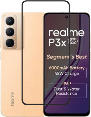 BRENZZ Tempered Glass Guard for realme P3x 5G(Pack of 1)