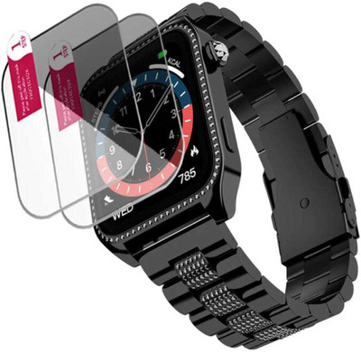 DOWRVIN Tempered Glass Guard for FIRE-BOLTT XELOR 1.78 WATCH SCREEN GUARD(Pack of 2)