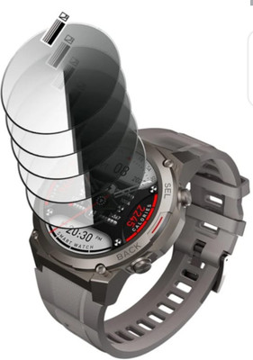 DB Tempered Glass Guard for CROSSBEATS ARMOUR 1.43 SMART WATCH TEMPERED GLASS ( PACK OF 5)(Pack of 5)