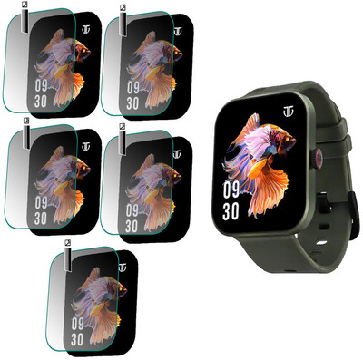 HIDEOUS Tempered Glass Guard for Titan Talk S(Pack of 5)