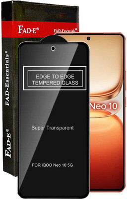 FAD-E Tempered Glass Guard for iQOO Neo 10 5G, iQOO Neo10 5G(Pack of 1)