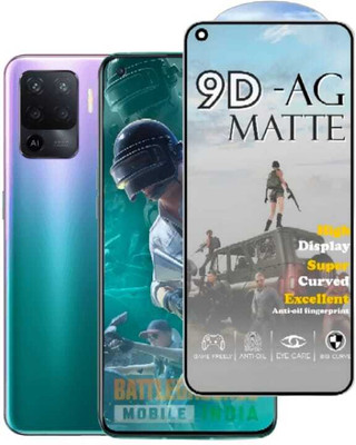 FAIYER BEAT Tempered Glass Guard for Premium matte Tempered Glass For oppo F19 pro(matte finish,Pack Of 1) Advanced gaming matte Full Screen Coverage Screen Protector for oppo F19 pro(Pack of 1)