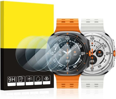 KANCHA Tempered Glass Guard for Galaxy Watch Ultra 7 47mm(Pack of 4)