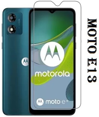 ROYALBASE Tempered Glass Guard for MOTOROLA MOTO E13(Pack of 1)