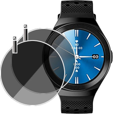 DB Tempered Glass Guard for Gizmore Gizfit 910 Smart Watch(Pack of 2)
