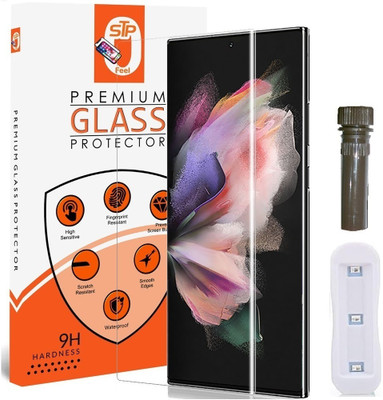 STP FEEL Tempered Glass Guard for Vivo X60 Pro Plus Advanced UV Strong Tempered Glass With Installation Kit(Pack of 1)