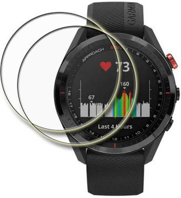 MUTAALI Tempered Glass Guard for Garmin Approach S62 smartwatch(Pack of 2)