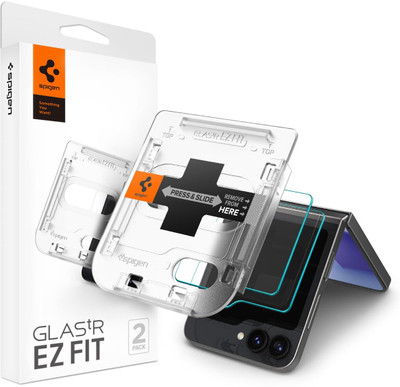 Spigen Tempered Glass Guard for Samsung Galaxy Z Flip 6(Pack of 2)