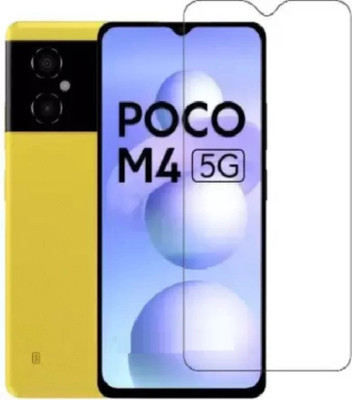 SRT Tempered Glass Guard for Poco M4 5G(Pack of 1)