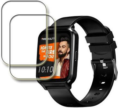 MUTAALI Tempered Glass Guard for Fire Boltt Tornado smartwatch(Pack of 2)